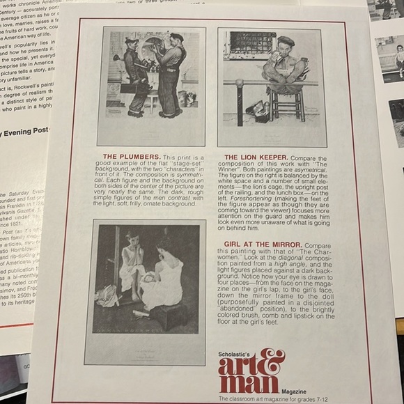 Norman Rockwell portfolio of 10 prints - Picture 3 of 3